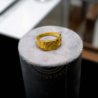 The Vanguard Edge Gold Ring
