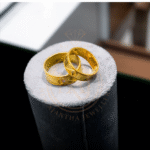 The Twin Flame Gold Rings